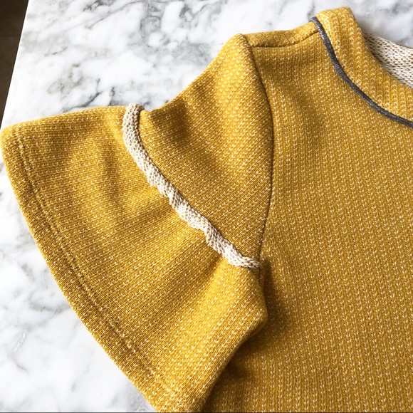 THML Short Sleeve Knit Top sz M - Picture 2 of 7